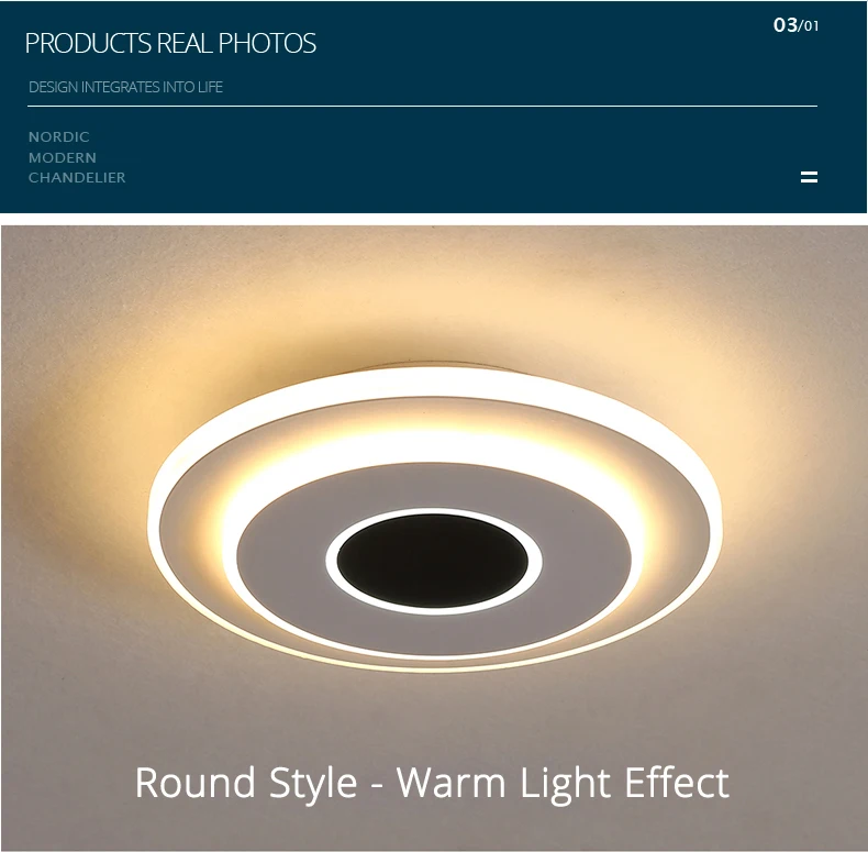 Modern Led Ceiling Lamp Luster Black and White Led Ceiling Lamp for livingroom Lights Hallway Balcony Lights Fixtures