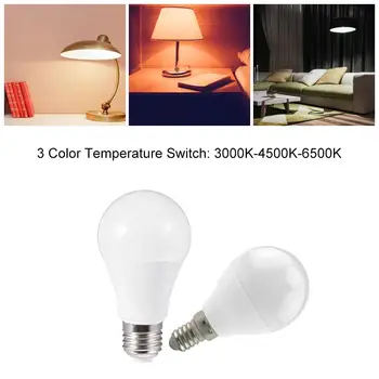 

LED Light Bulb Color Temperature Adjustable Floodlight for Home Corridor