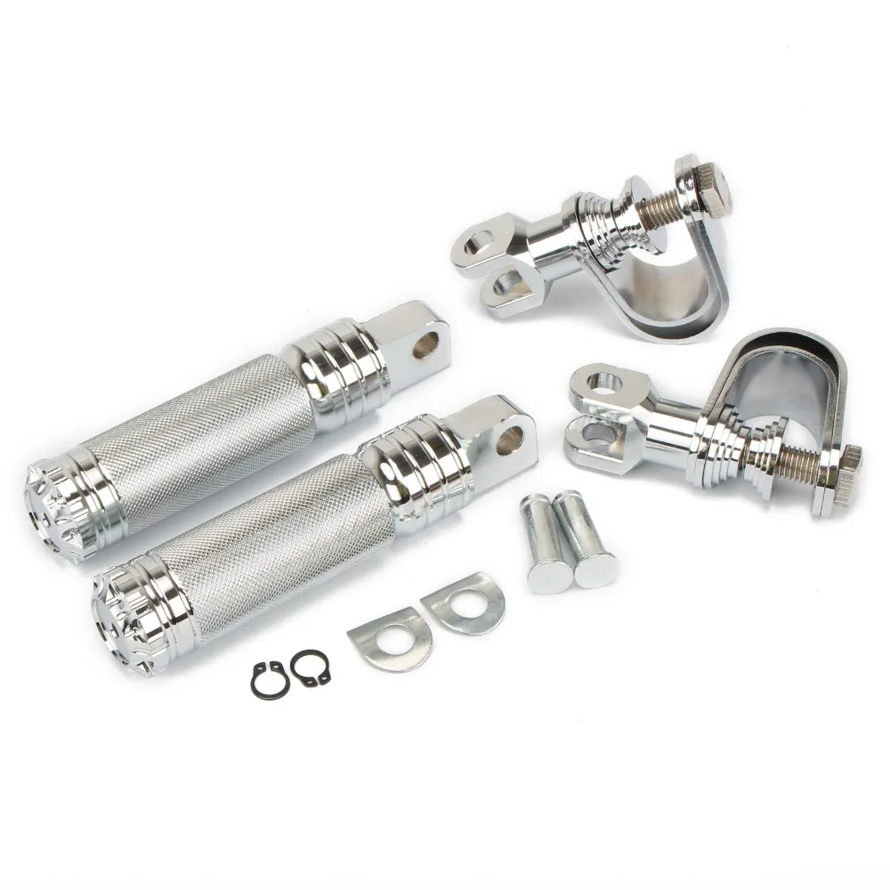 1 пара 1-1,2" мотоциклетные подножки защита двигателя для Harley Dyna Electra Glide CVO FLHT FXDL