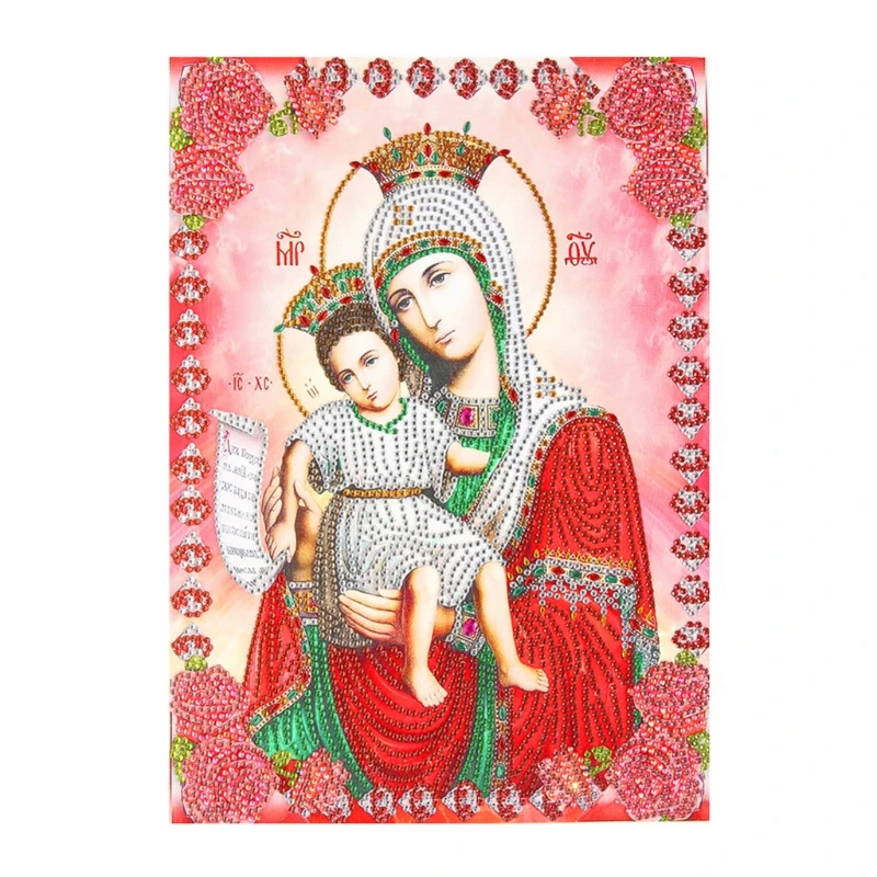 Religion Diamond Art Paintings Kit 5D Our Lady Full Handmade Crafts DIY Drill | Дом и сад