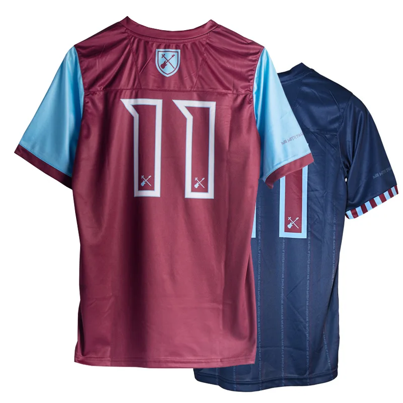 The Hammers специальный комплект West Ham x IMFC Вышивка высокое качество футболка из Джерси