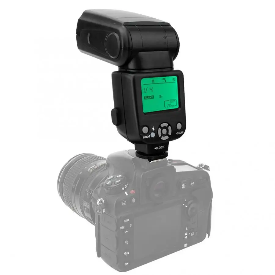 TRIOPO фотовспышка TR-960II профессиональная вспышка светильник накамерная Внешняя вспышка для Canon Nikon flash camera Cam