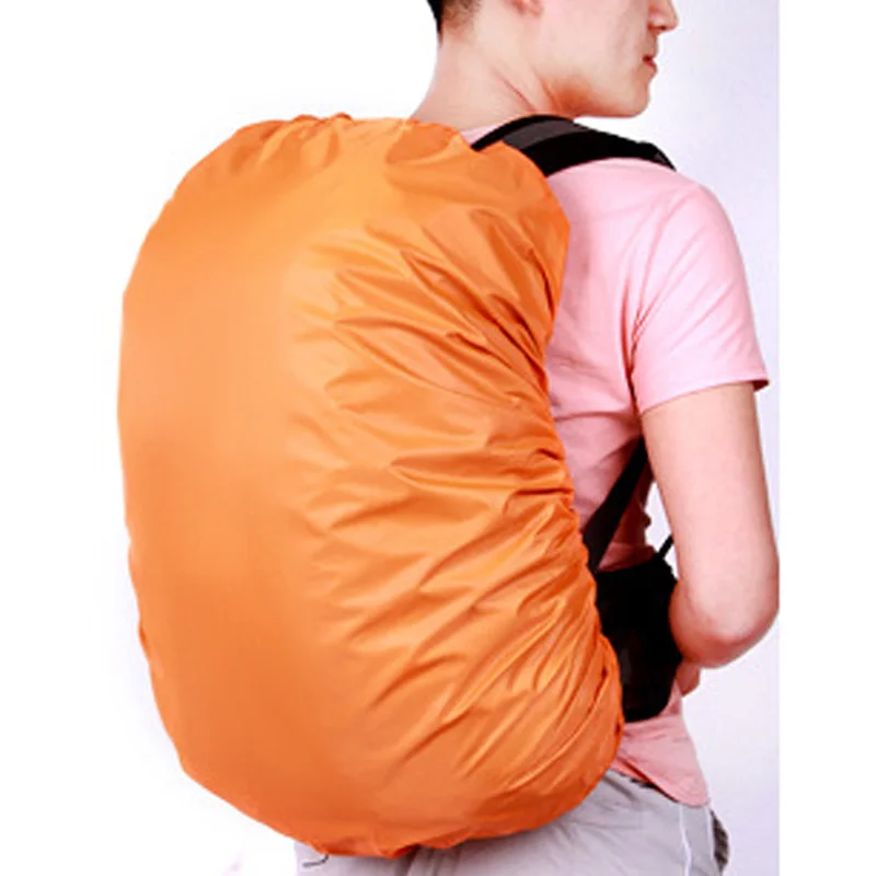 Рюкзак с защитой от дождя Водонепроницаемый складной эластичный открытый альпинистский двойной наплечный мешок Кемпинг Туризм Путешествия Рюкзак пылезащитный чехол