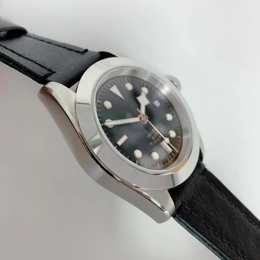 41 мм Мужские часы люксовый бренд 79540 diver механические Schwarz Bay автоматические военные спортивные часы для плавания чехол из нержавеющей стали
