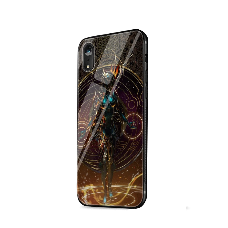 Чехол для мобильного телефона, стекло для iPhone 5 5S SE 6 6s 7 8 Plus X XS Max XR, защитный чехол с рамкой Warframe - Цвет: G2