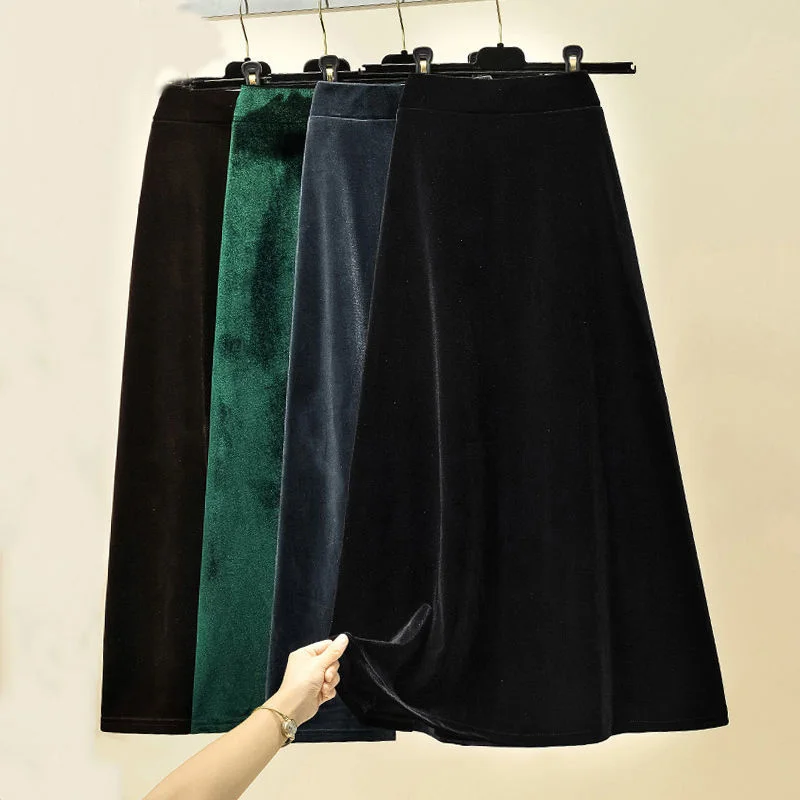 hoop skirt Knitting Women Skirts Sexy Side Split Brown Black High Waist Autumn Spring Fashion Skinny Harajuku E-Girl Female Short Skirt New purple skirt