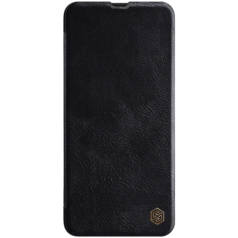 Black Откидная крышка для samsung Galaxy A70s чехол NILLKIN QIN кожаный чехол для samsung Galaxy A70s чехол с кармашком для карт чехол-книжка - Color: Black