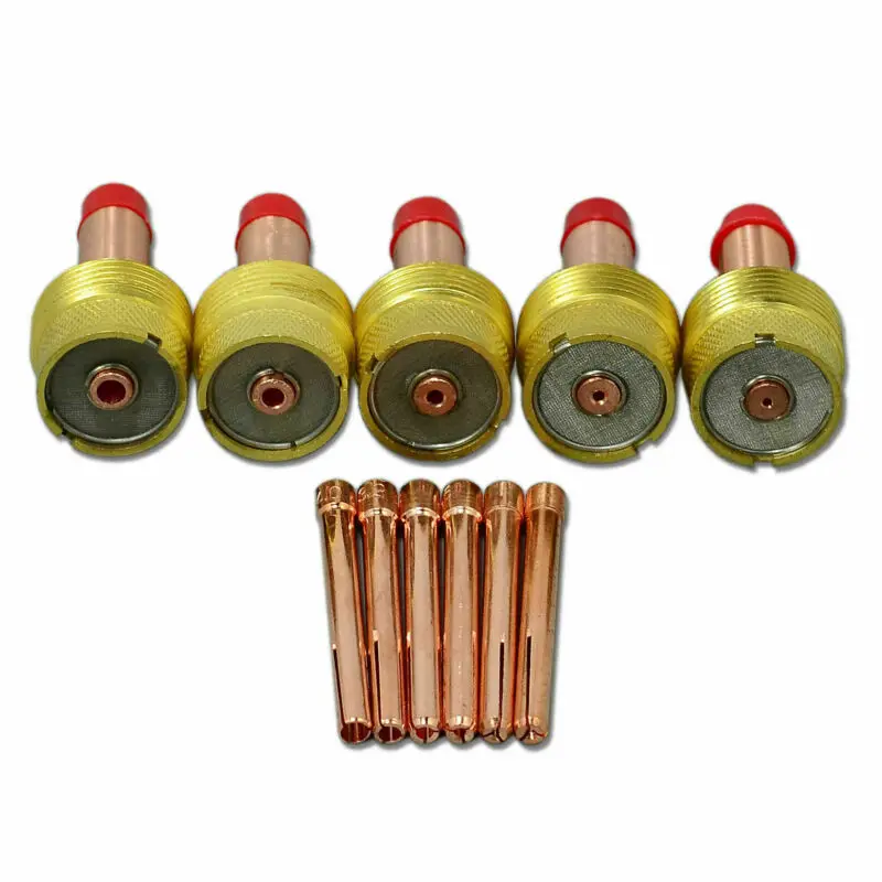 

67pcs/Set TIG Gas Lens Collet Body Consumables Kit For WP 17 18 26 Welding Torch Accesories Replacement