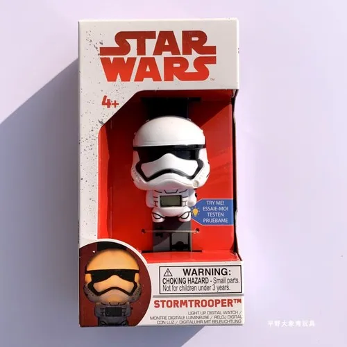 Marvel Avengers Iron Man Hulk Star Wars Kylo Ren Darth Vader Chirldren Watch Kawaii Toys Gifts Anime Favorites Collect Ornaments stormtrooper