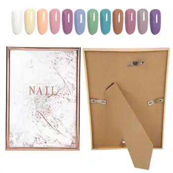 

Nail Tip Display Board Nail Art Color Chart Display Board Stand Organizer Tip Gel Polish Color Display Card Frame Manicure Stand