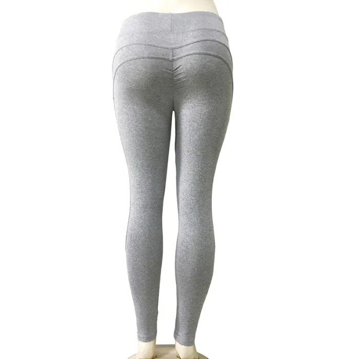 Women Sweat Absorption Slim Pants Breathable Hip-lifting Fitness Leggings XRQ88