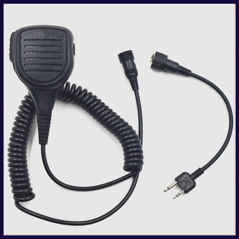Микрофон oppxun для портативной радиостанции Midland Walkie Talkie GXT1050 GXT5000 GXT1000 GXT1050VP4 LXT380 |