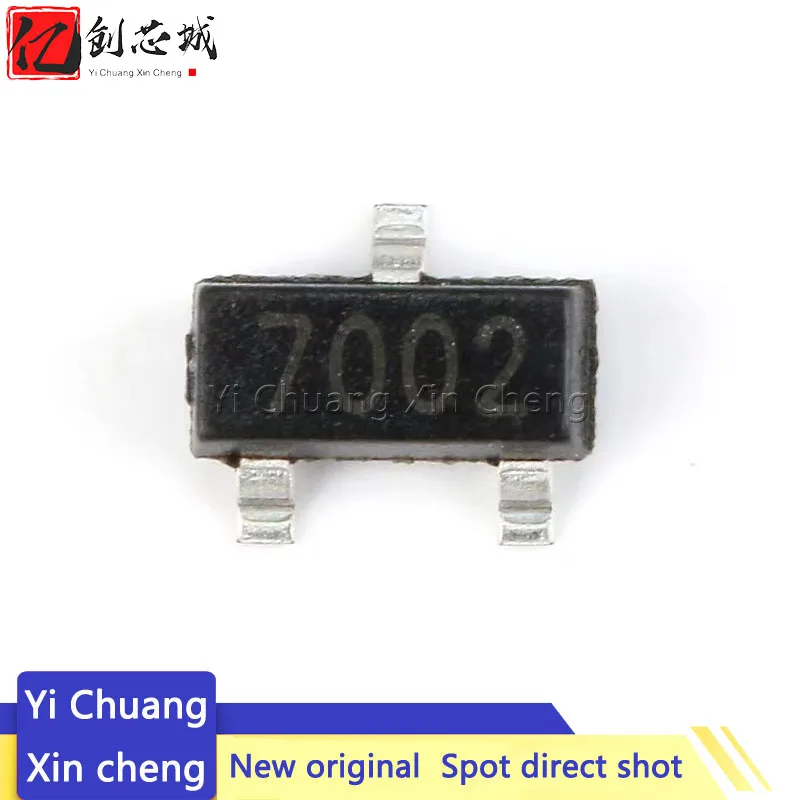

50 шт. 2N7002K-T1-E3 2N7002K-T1 SOT-23 2N7002K 2N7002 MOSFET N-CH 60 в 300MA SMD новый оригинальный