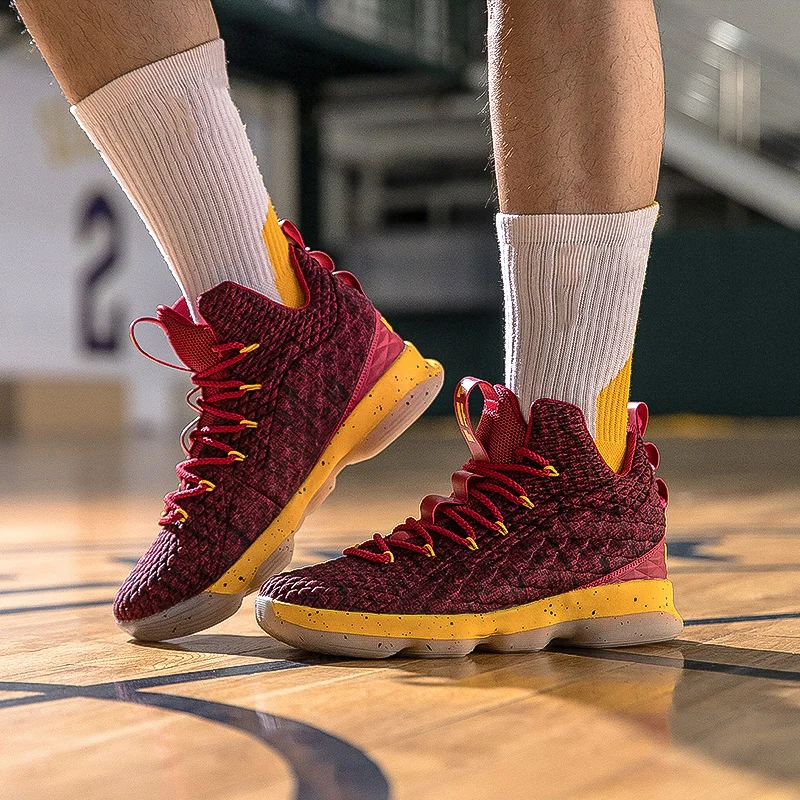 Баскетбольная обувь мужские кроссовки LBJ Basket обувь уличная культура Спортивная обувь Мужская Высокая баскетбольная форма обувь Basket