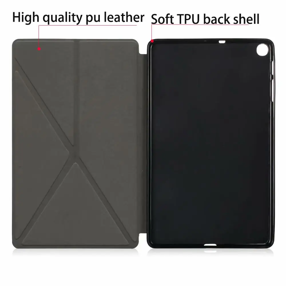 Чехол для Samsung Galaxy Tab A SM-T510 SM-T515 T510 T515 Подставка для планшета Магнитная крышка для Galaxy Tab A 10,1 дюймов чехол