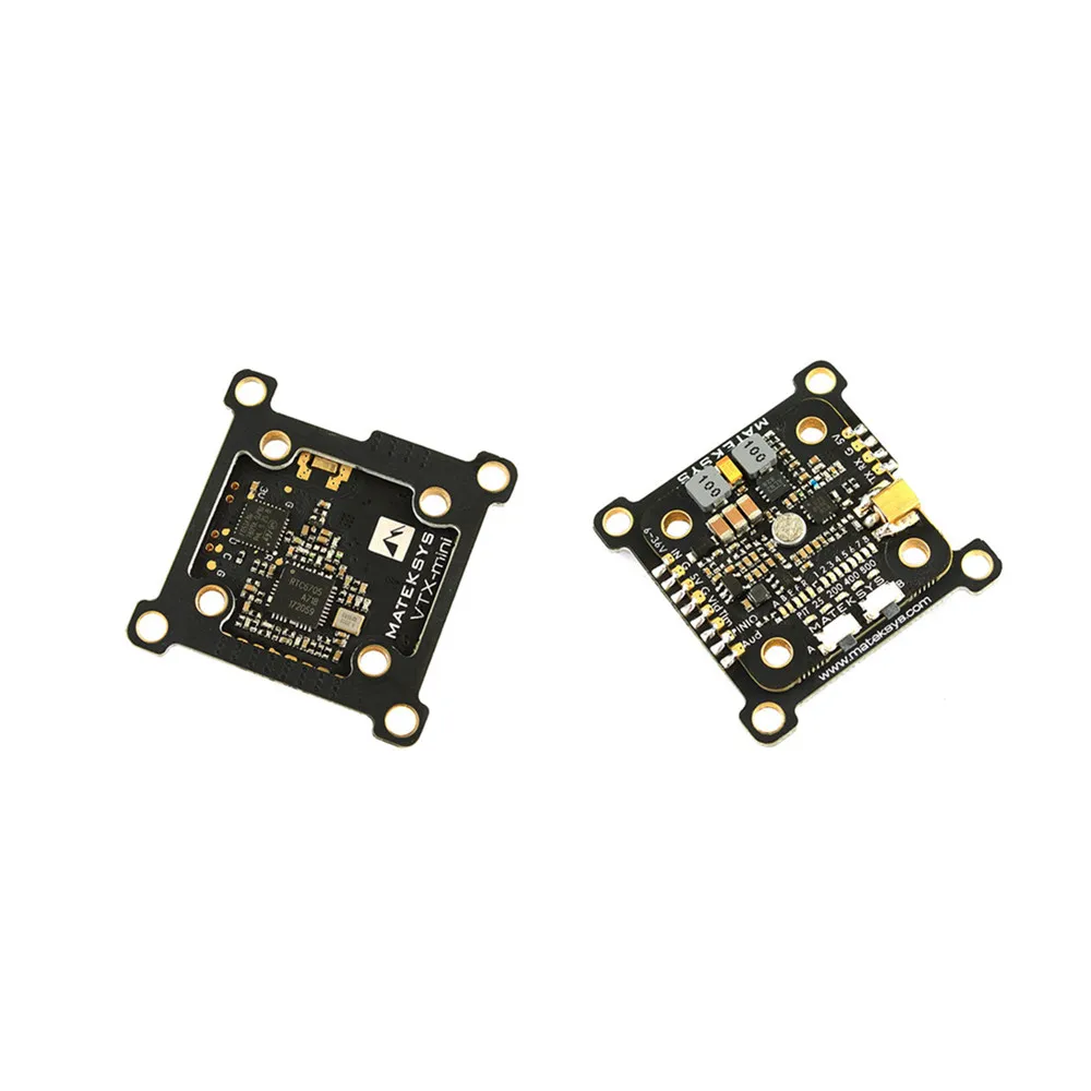 Matek Системы Mateksys VTX-MINI VTX мини 5,8G 40CH Pit/25/200/400/800 МВт FPV видеопередатчик VTX для FPV гоночного дрона с дистанционным управлением
