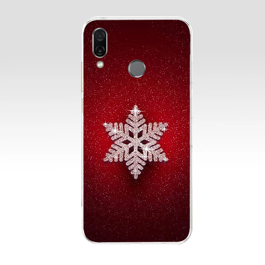 24AA Рождественские огни подарок 2 Мягкий ТПУ чехол для huawei Honor 8 8S 8X8 Lite 9 9 Lite