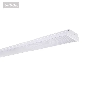 

US Warehouse ETL DLC Premium Listed 4ft 40W 8ft 80W LED Wrap Around Daywhite Dimmable Ceiling Mount Light Fixture Led Slim Wrap
