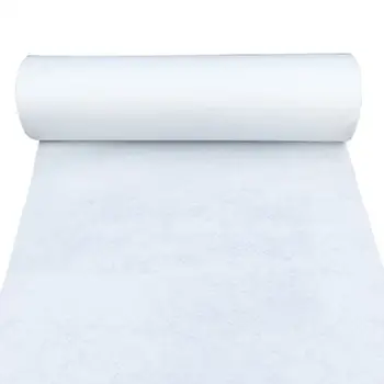 

New 1.2mx10m Wedding Party Carpet Rug Aisle Runner White Decoration non-woven fabric for Outdoor Beach Weddings