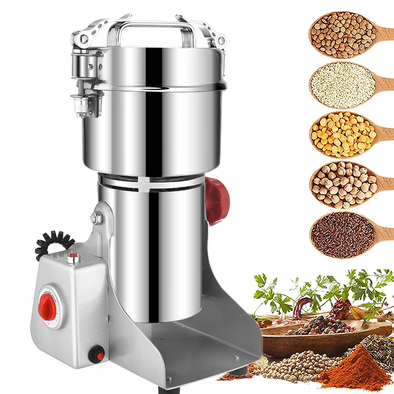 Highspeed Electric Grain Grinder Hebals Cereals Coffee Dry Food
