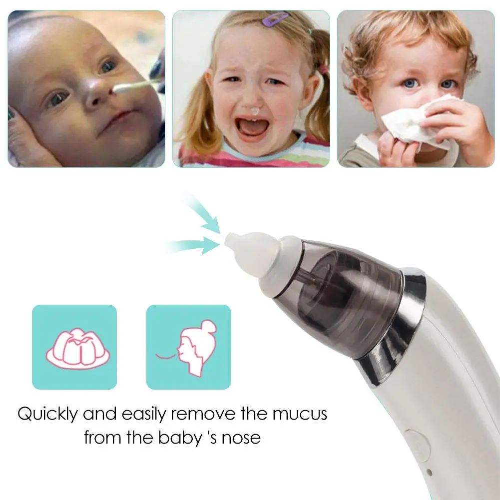 Новорожденный баб Кэри носовой аспиратор новорожденный младенец нос очиститель для детей электрическое всасывание устройство очиститель