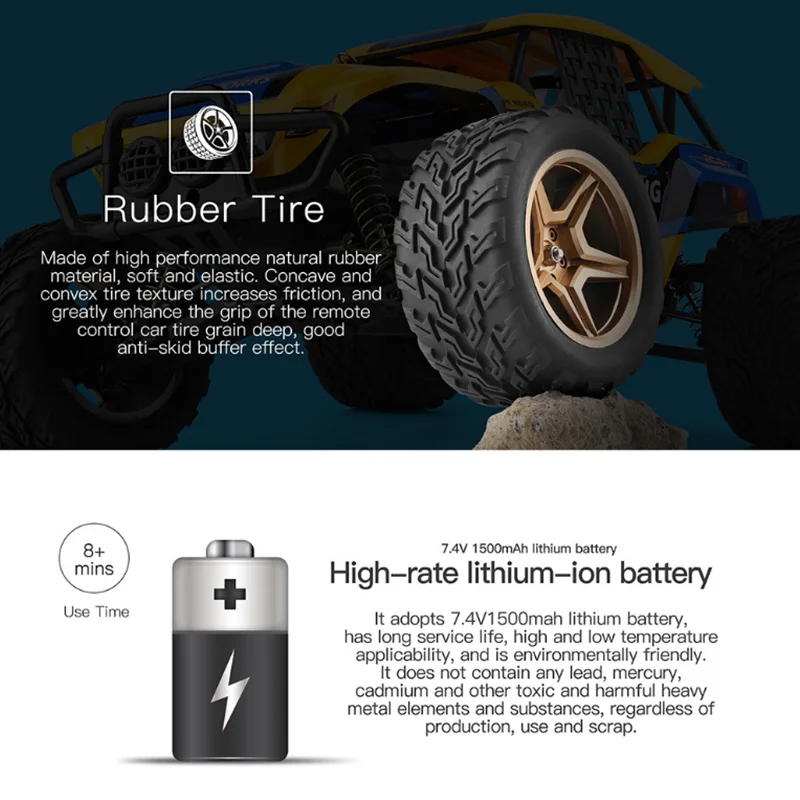 12402-A RC скалолазание игрушки 1/12 Масштаб 2,4G 4WD пульт дистанционного управления 45 км/ч высокая скорость RC автомобиль внедорожник рождественские подарки Ch