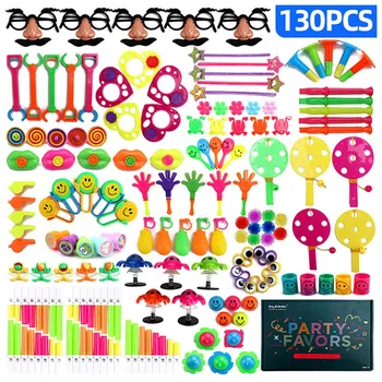 

130Pcs/Set Plastic Kids Puzzle Toy Event Party Supplies Random Color Nice Gift Baby Toys House Decorate Game Giveaways