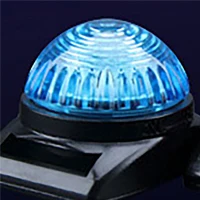 Ice blue Ошейник для домашних животных, безопасный светодиодный ошейник для собак, светящийся Яркий светящийся ошейник в темной лампе - Цвет: Ice blue