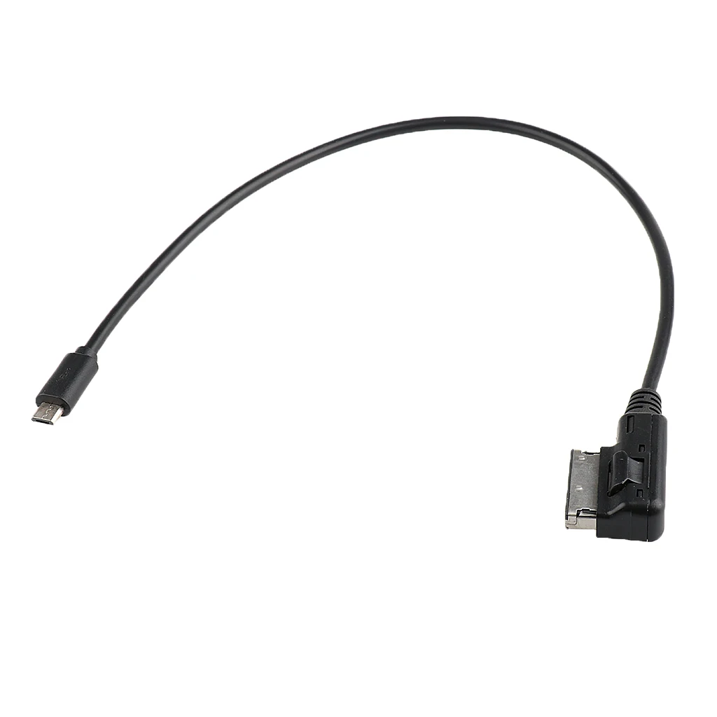 Micro USB 3,5 мм AUX автомобильный аудио Музыка кабель адаптера интерфейса для Audi Q5 A6
