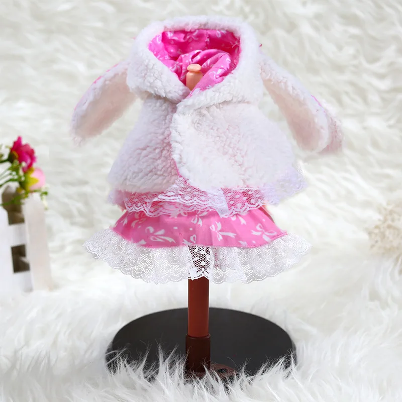 Rabbit Hare Bbgirl; большие размеры 35-сантиметр 1/6Bjd Sd в кукольном стиле для подтяжки лица одежда древних модные юбки для костюма Чонсам для девочек простой рисунок - Цвет: Rabbit Hare
