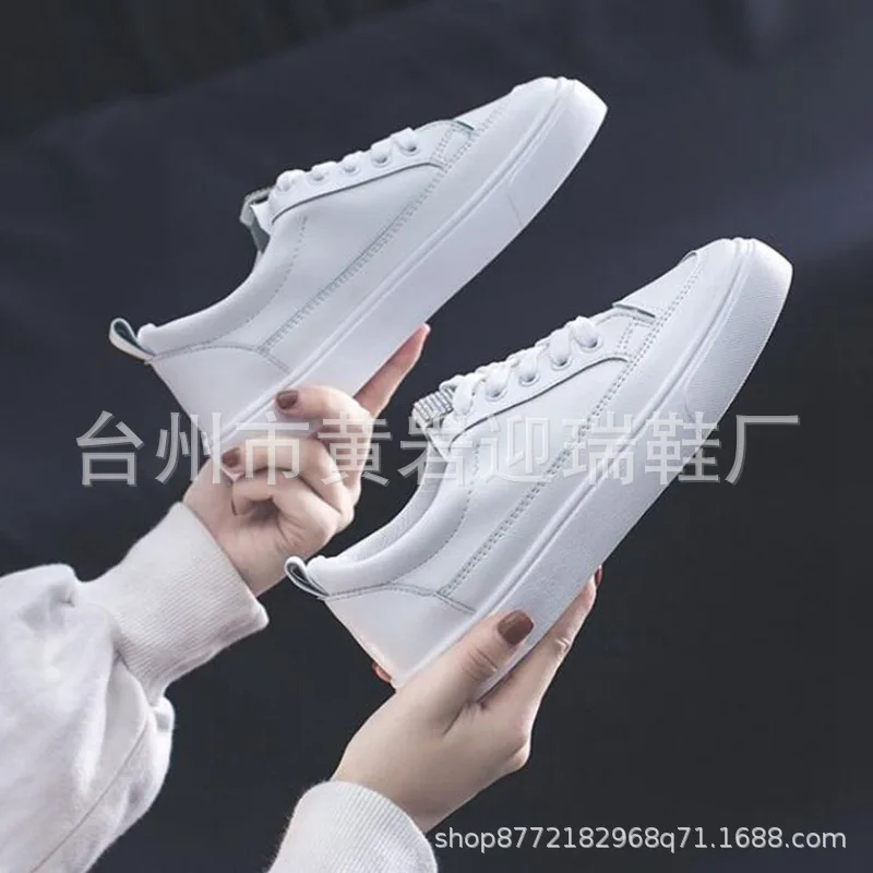 

Thick Bottomed White Shoes Student 2019 Autumn New Style Korean-style Fashion Versatile Platform Shoes Western Style Sports Casu