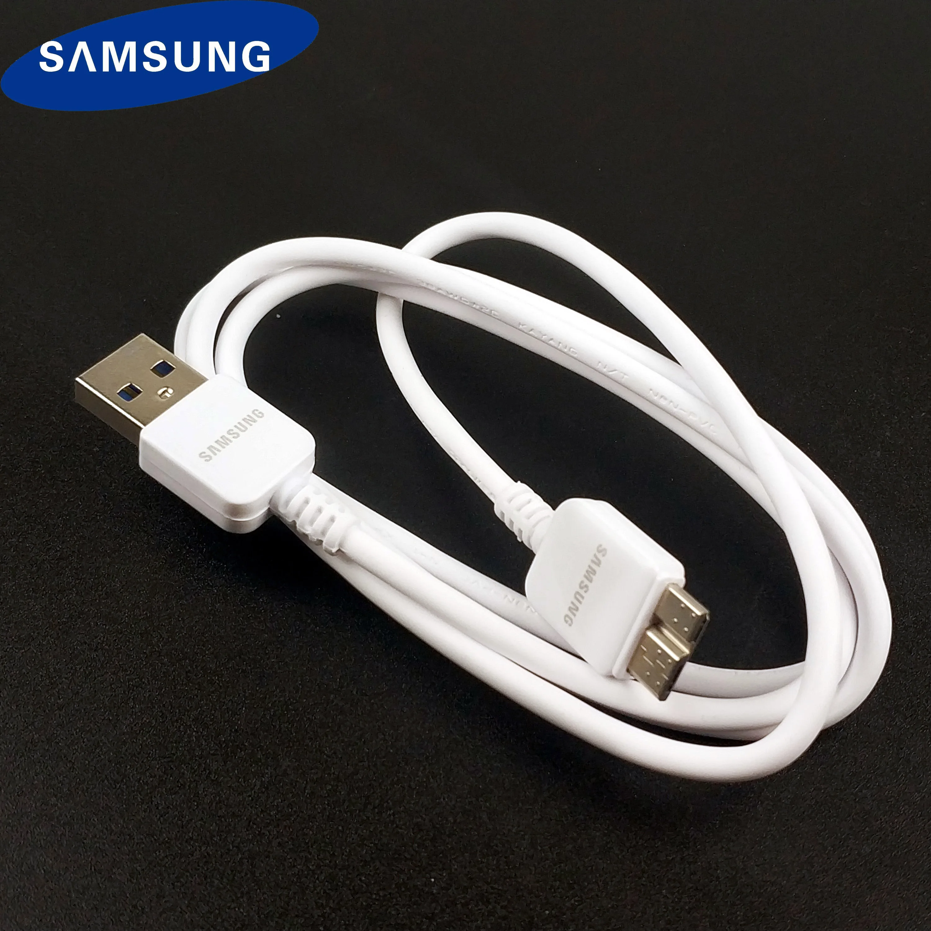 Оригинальный зарядный кабель Samsung Galaxy Note3 Usb3.0 100 см белый для зарядки и