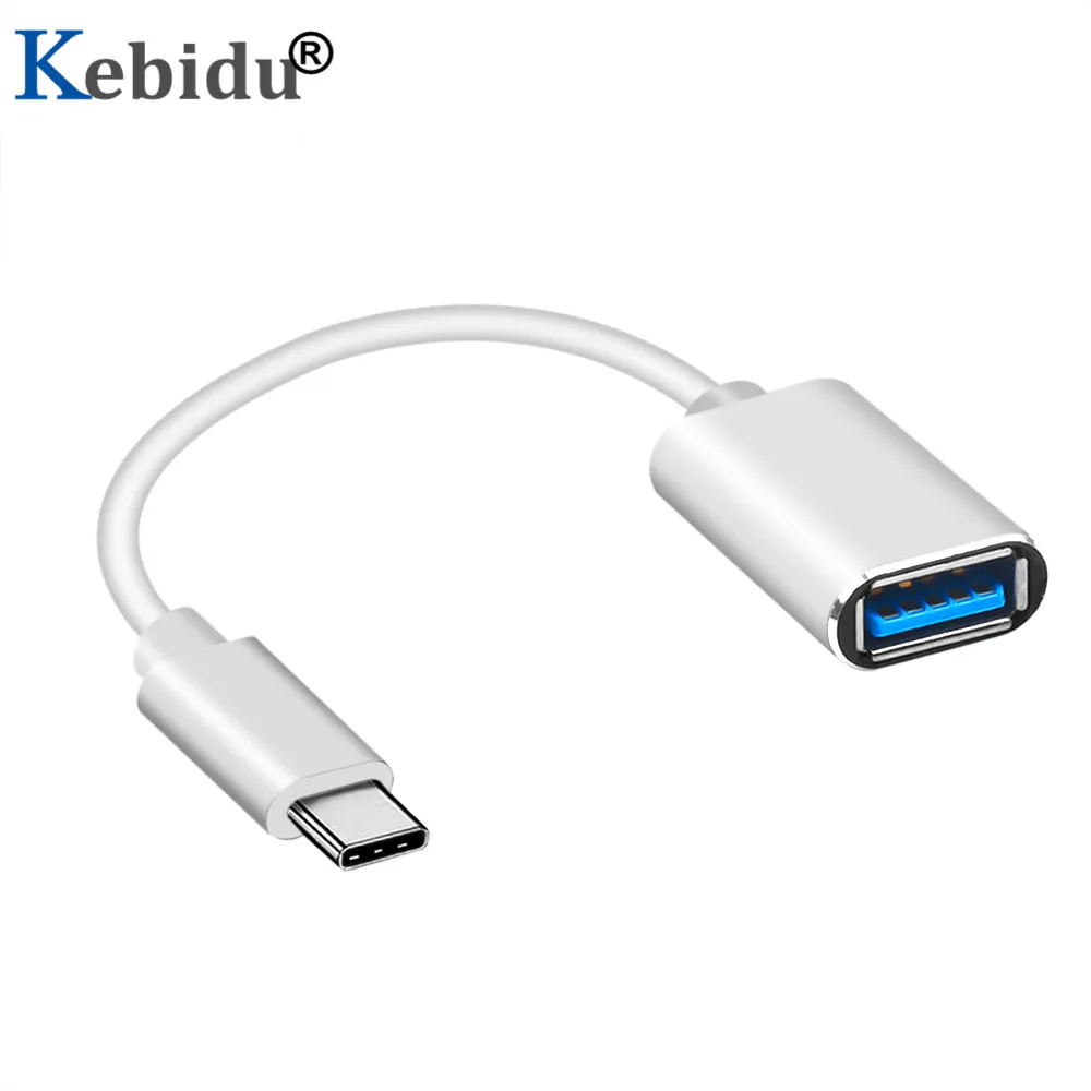 Кабель-адаптер Kebidu USB C type-C с разъемом «папа» на USB 2,0 «мама» для зарядки и синхронизации данных и USB-C типа C OTG для samsung Galaxy huawei