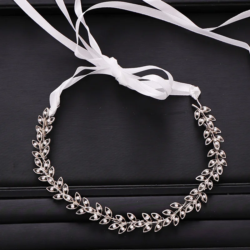 

Vintage Handmad Silver Rhinestone Bridal Headbands Wedding Headpiece Hair Vine ornament Hair Jewelry Wedding Hair Accessories