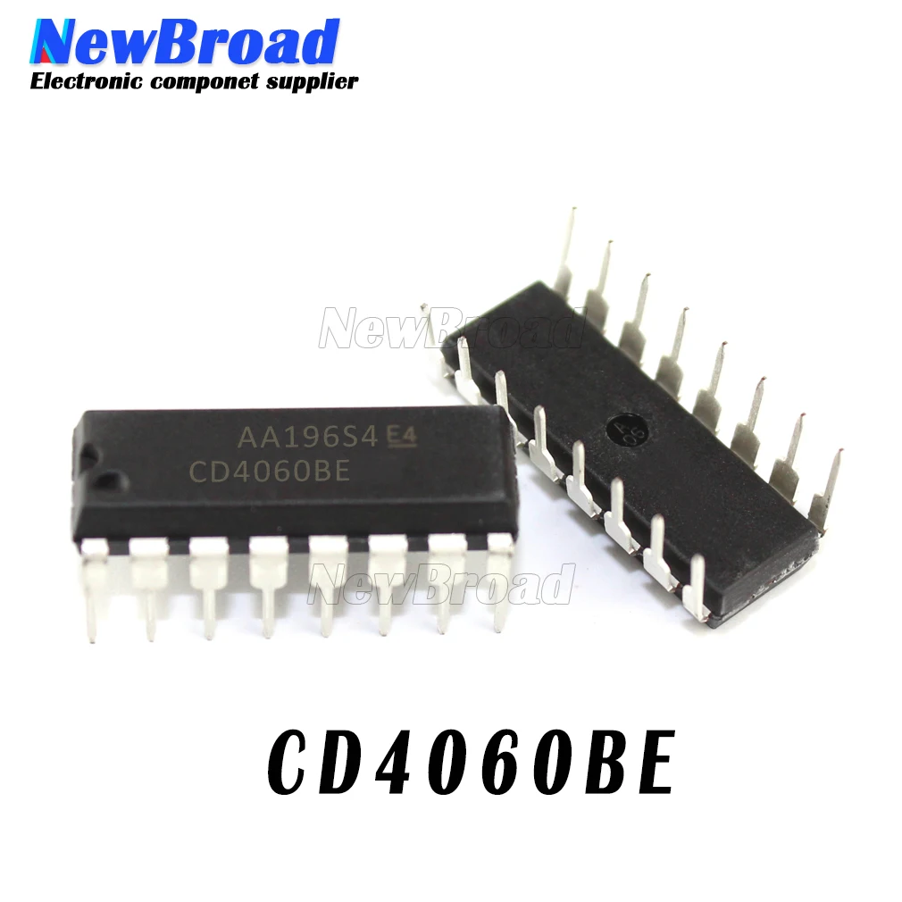 10 шт. CD4060BE DIP16 CD4060 DIP 4060BE DIP-16 Новый и оригинальный IC | Электронные компоненты