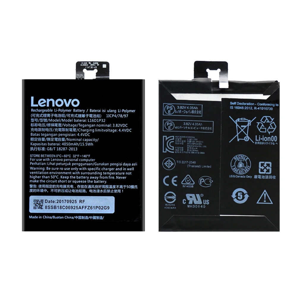 Планшет Батарея L16D1P32 для lenovo Phab2 плюс PB2-650 PB2-650M PB2-670N PB2-670M PB2-670Y 4050 мАч литий-полимерный Аккумулятор Akku емкостью+ инструмент