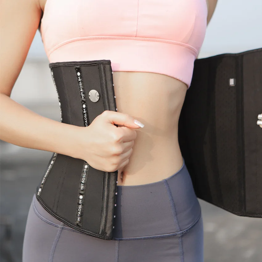 

Upgrade 13 Bone Classic Style Sports Waistband Women's Belly Holding Plastic Waist Breathable Waist Supporter