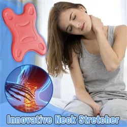 Neck Massager Shoulder Stretcher Relaxer Cervical Chiropractic Device Massage Pillow for Pain Relief Cervical Spine Alignment