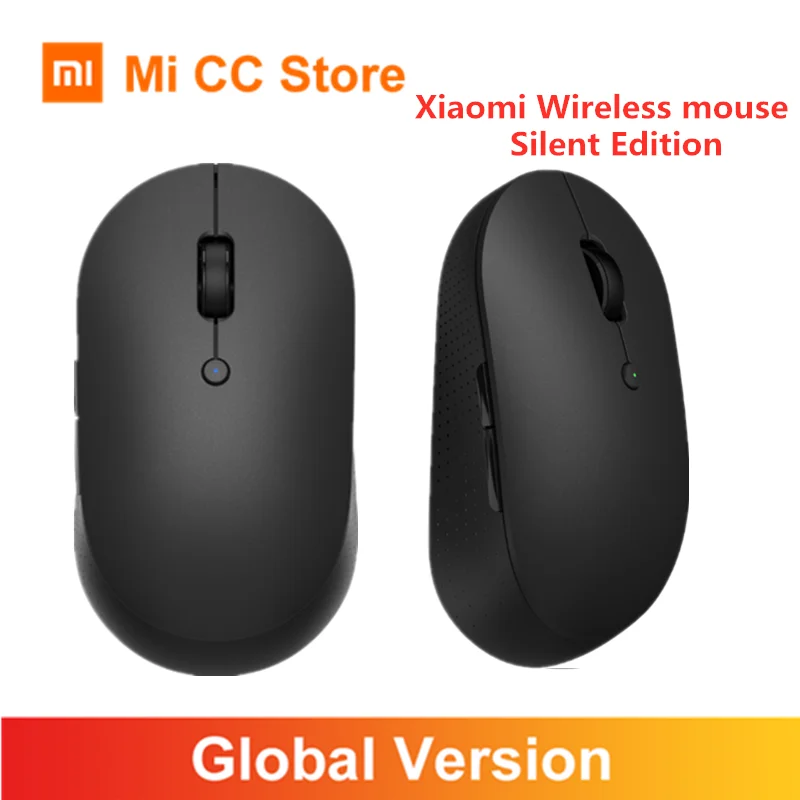 Оригинальная беспроводная мышь Xiaomi Mi Тихая Bluetooth USB двойной режим подключения