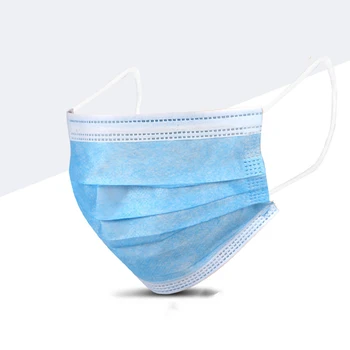

20/50 pcs Non Woven Disposable Face Mask 3 Layer Hanging ear Dust Filter Safety Elastic Facial Dust-Proof Safety Masks