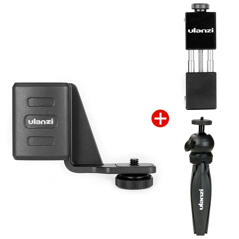 Bundle 3 Ulanzi Osmo карманные аксессуары ручной шарнирный стабилизатор для смартфона держатель для крепления держателя для DJI Osmo Карманная камера телефон неподвижная фигура кронштейн - Цвет: Bundle 3