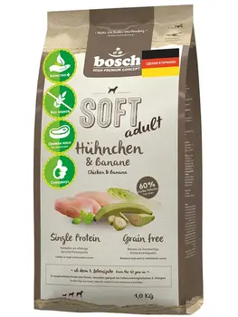 

Bosch soft with chicken and banana semi-fat dog food 12,5 kg