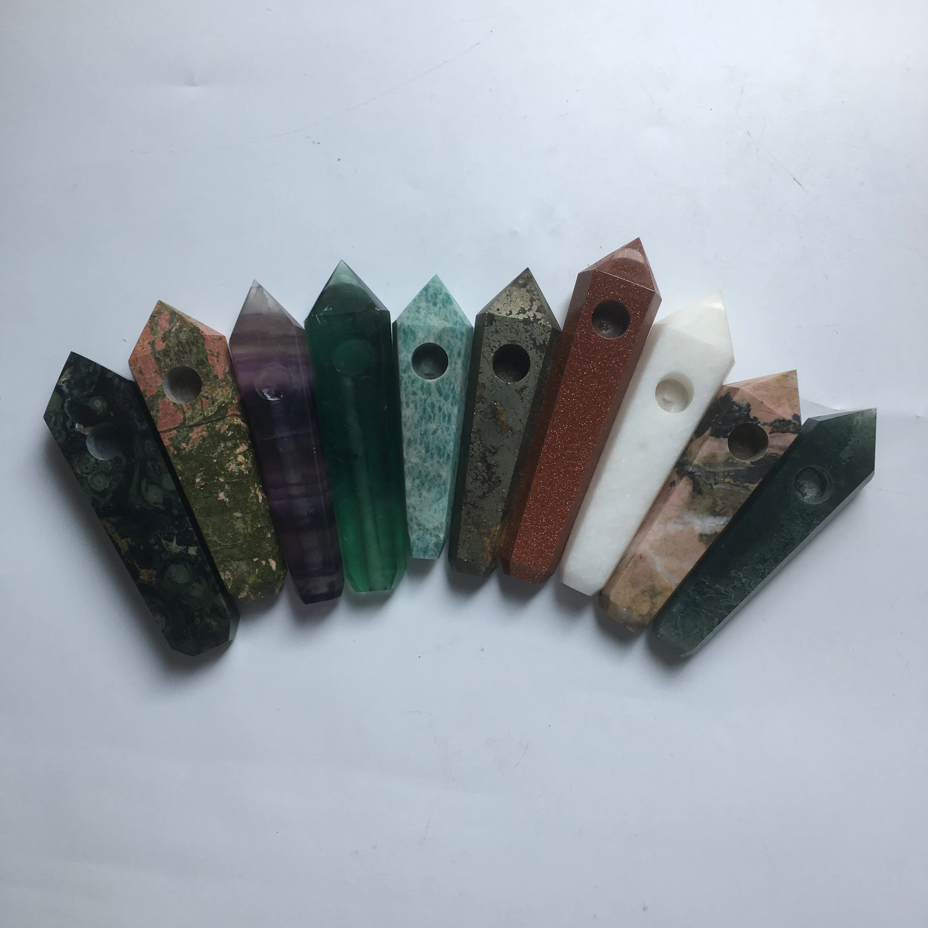 Z Natural The Howlite Cigarette Holder Smoking Pipe Reiki Healing