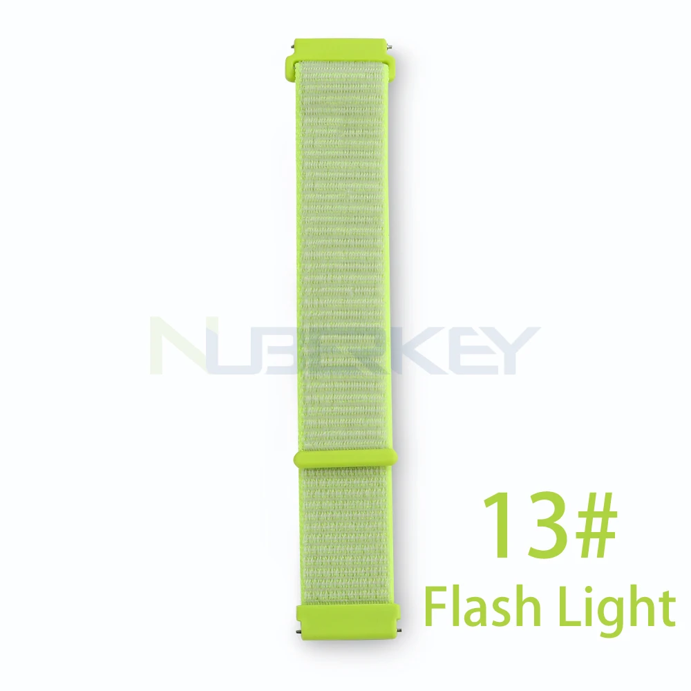 22 мм нейлоновый тканый ремешок для Xiaomi Amazfit Pace ремешок для часов Huami Amazfit PACE stratos 2/2s смарт-часы браслет - Цвет: 13