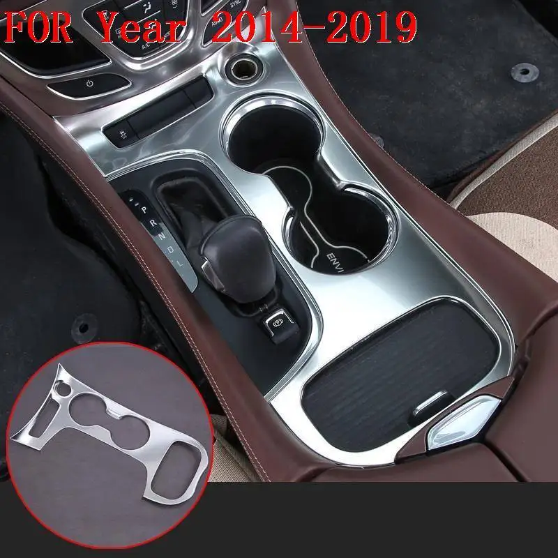 Car Chromium Automobile Handle Door Cup Interior High-grade Bright Sequins Sticker Strip 14 15 16 17 18 19 FOR Buick Envision