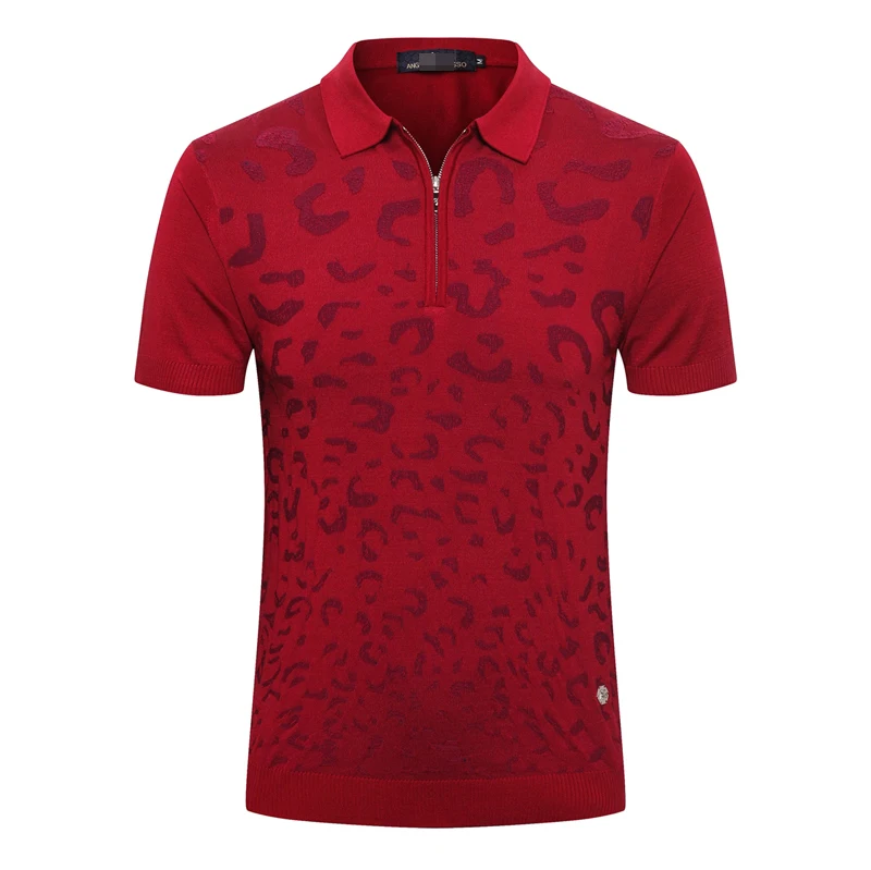 Billionaire Футболка мужская шелковая летняя новая модная Тонкая Повседневная на молнии Высококачественная дышащая английская M-5XL