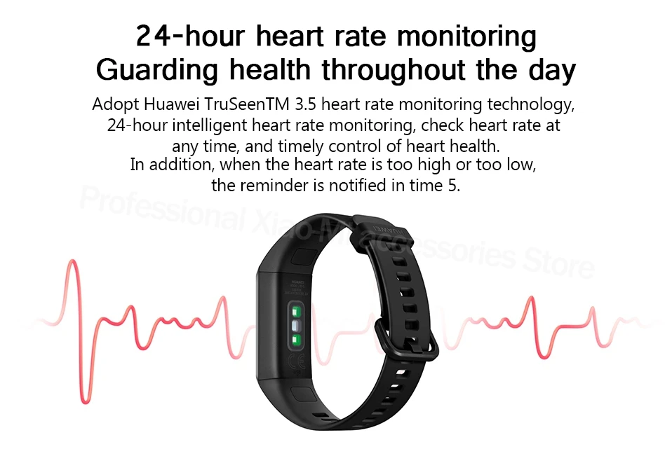 Смарт-браслет huawei Band 4, цветной сенсорный экран 0,96 дюйма, монитор сердечного ритма с кислородом, цветной циферблат, usb-разъем, зарядный браслет