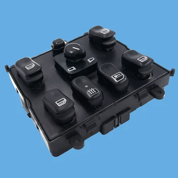 

DWCX Black Plastic Master Motorized Window Switch Control Fit for Mercedes M-Class W163 ML 230 320 430 500 1638206610