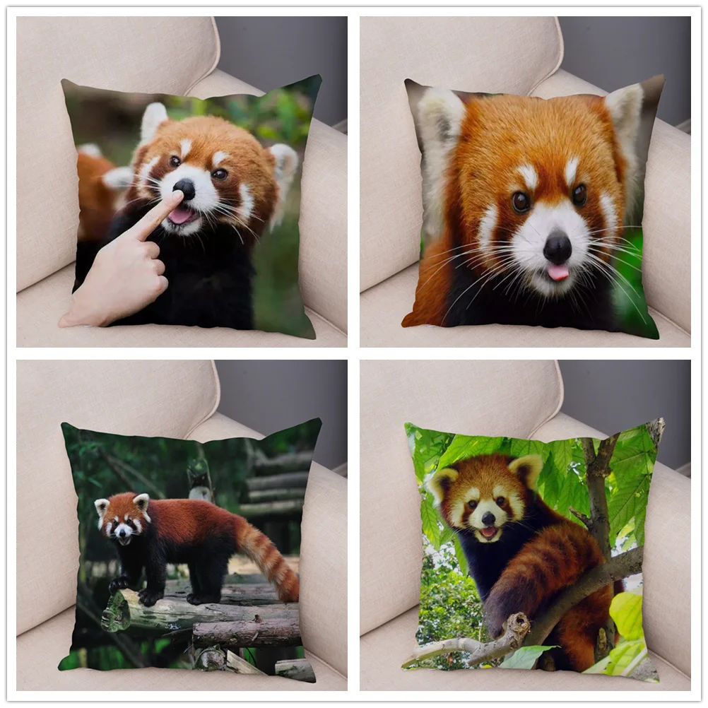 red panda body pillow
