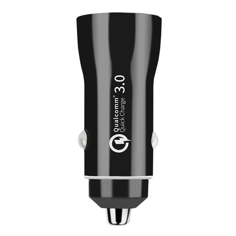 Белый Автомобильное зарядное устройство для телефона 2 usb порта Быстрая зарядка USB порт быстрая зарядка автомобильные аксессуары для телефона автомобиля многофункциональная - Цвет: Белый